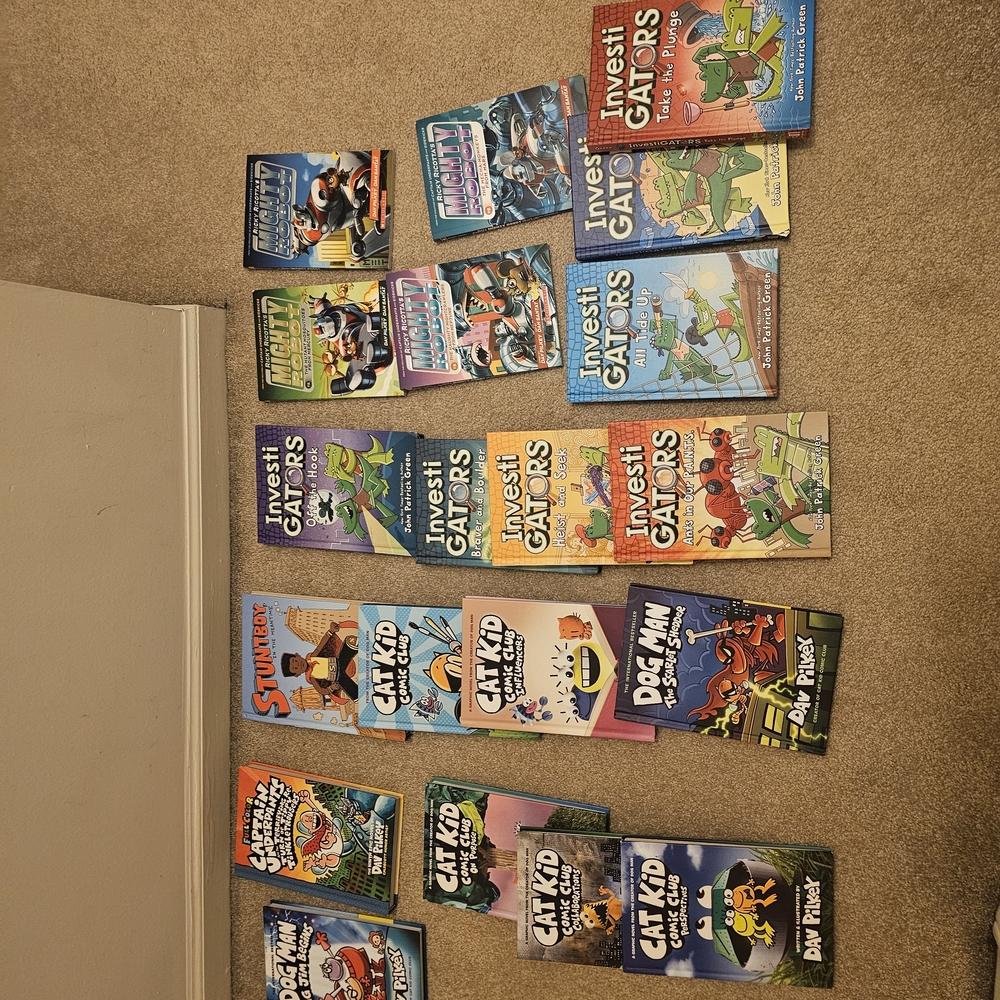Captain Underpants, Etc Graphic Novels